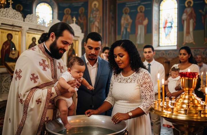 Baptême orthodoxe Martinique