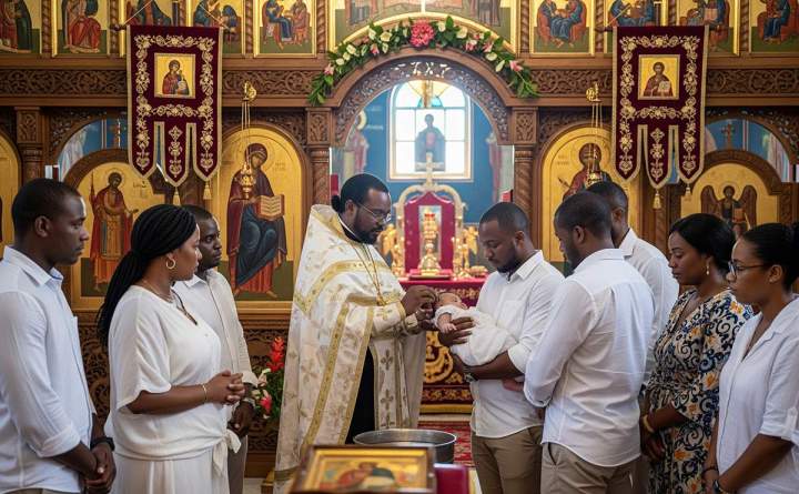 Baptême orthodoxe Martinique