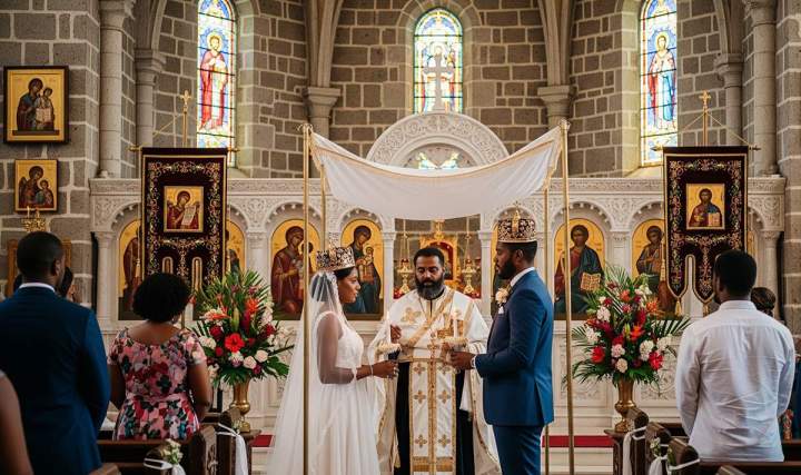 Cérémonie de mariage orthodoxe Martinique