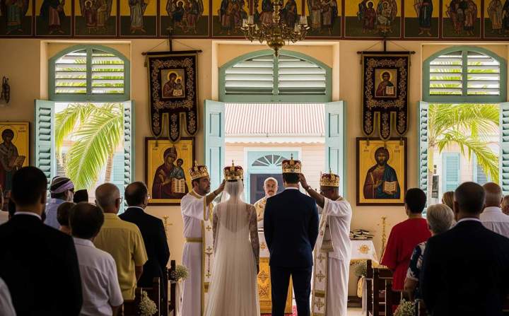 Mariage orthodoxe Martinique